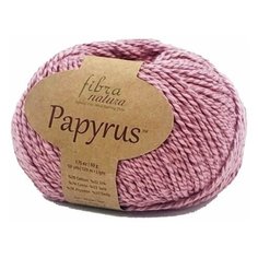 Пряжа Fibra Natura Papyrus Фибра Натура Папирус, 77% хлопок, 23% шелк, 50 г, 120 м, 1 моток.