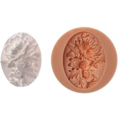 Молд для рукоделия 024 цветы Hobby Page