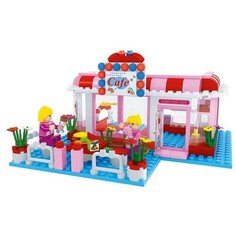 Детский пластиковый конструктор для девочек Кафе Babystyle