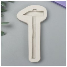 Молд силикон "Молоток" 10,9х2,2 см Noname