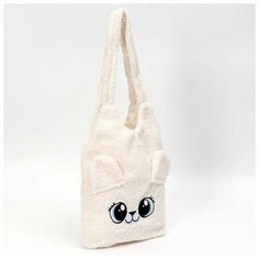 Сумка-шопер «Мишка» плюшевый, 30*24*2 см Milo Toys