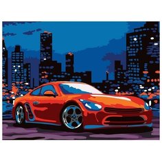 Алмазная мозаика на раме 30x40 с полным заполнением "Кар" Школа талантов
