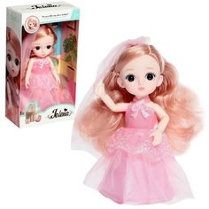 Кукла шарнирная «Эльза» в платье, микс