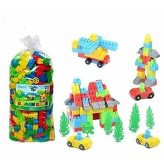 Конструктор Комби Блок, 600 деталей Нет бренда