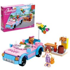 Конструктор «Автомобиль-кабриолет», 145 деталей Keyixing