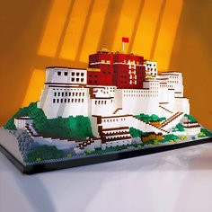 Конструктор 3D из миниблоков RTOY Любимые места Потала Тибетский дворец 10000 деталей