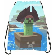 Мешок для обуви Майнкрафт - Minecraft № 7 Bugrikshop