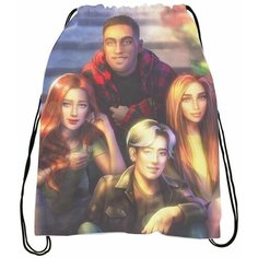 Мешок для обуви Kлуб Poмaнтики: Дecять жeлaний Coфи № 20 Bugrikshop