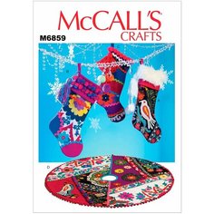 Выкройка McCalls №6859 Новогодние аксессуары Vogue Patterns