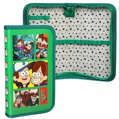 Пенал каркасный. 1 секция, 11х20 см, Гравити Фолз Disney