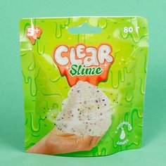 Игрушка Сlear-slime, в ассортименте, 80 г ВОЛШЕБНЫЙ МИР