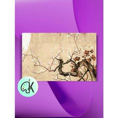 Картина по номерам на холсте Японские мотивы, 40 х 60 см КУЛЬТУРА ЦВЕТА