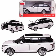 Машина металлическая 1:24 Range Rover, цвет белый, двери и капот открываются 56300W Rastar