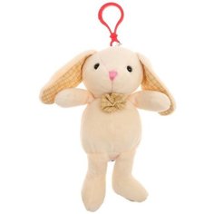 Мягкая игрушка «Кролик», на подвеске, цвет бежевый NO Name