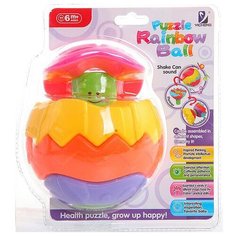 Головоломка шар Puzzle Rainbow Ball PVC 23 см, арт. YC-9989B ( без муз.)