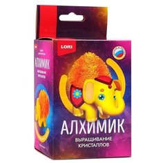 Выращивание кристаллов LORI "Животные. Желтый слоник", от 10 лет, в коробке (Крп-008)