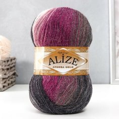 Пряжа "Angora Gold Batik" 20% шерсть, 80% акрил 550м/100гр (1986) Alize