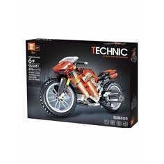 Конструктор Technic QL 0481 модель Красный гоночный мотоцикл Gulliver