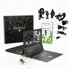 Magic Box театр теней SHADOW PLAY "Кот в сапогах" настольная игра для детей от 3 лет, подарок для девочки, подарок для мальчика, сказки для детей