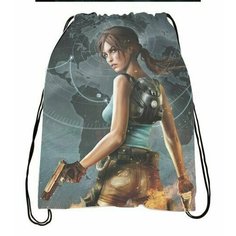 Сумка-мешок для обуви Расхитительница гробниц, Lara Croft: Tomb Raider №5 Migom