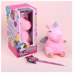 Мягкая игрушка «Мой лучший друг» милый единорожка Milo Toys