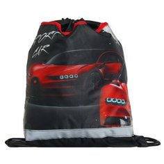 ТПК Пчелка Мешок для обуви с карманом 420 х 340 мм, со светоотражающей полосой, "Красная тачка" Пчёлка