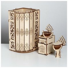 Конструктор «Ванная для кукол Барби» Теремок