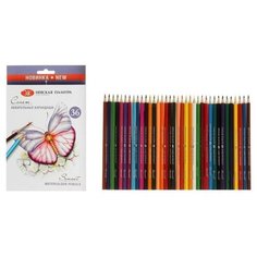 Карандаши акварельные набор 36 цветов, ЗХК "Сонет", 81411439 Невская палитра