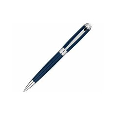 Ручка шариковая «NEW LINE D Medium», цвет: синий, серебристый S.T. Dupont