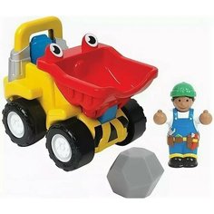 Mini самосвал Тоби с фигурками развивающая инерционная игрушка для детей от 1,5 до 5 лет WOW Toys1028