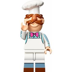 Минифигурка Лего 71033-11 : серия COLLECTABLE MINIFIGURES "The Muppets Lego" series ; The Swedish Chef (Шведский повар)