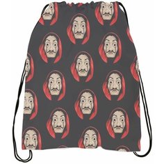 Мешок-сумка для обуви Бумажный дом - La casa de papel № 15 Bugrikshop