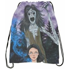 Мешок - сумка для обуви Kлуб Poмaнтики: Teни Ceнтфopa № 2 Bugrikshop