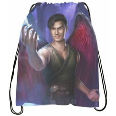 Мешок - сумка для обуви Kлуб Poмaнтики: Ceкpeт Heбec № 23 Bugrikshop