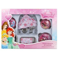 Игровой набор детской посуды Дисней "Принцесса: Королевское угощение", 20 предметов, металлическая Disney
