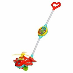 Каталка на палочке "Вертолётик", световые и звуковые эффекты Made in China