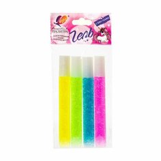 Гель с блёстками "Волшебная палитра", Луч, 4 цвета, в ассортименте