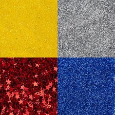 Невская палитра Глиттеры (блестки) декоративные DECOLA 0,3мм желтый радужный