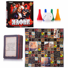 Настольная игра-ходилка квадрат "Мафия" 40 карточек. Умка