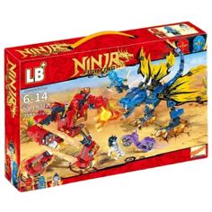 Конструктор Ниндзя Защита храма Солнца / 355 деталей Toys