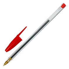 Ручка шариковая STAFF, красная. Упаковка 50шт.