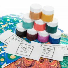 Набор «Эбру. Фантазия» палитра №2, 9 цв. 20 мл Amazing Color