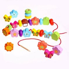 Счётный материал «Бусы. Полянка», 29 деталей Томик