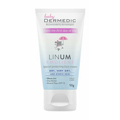 DERMEDIC Детский крем с первых дней жизни защитный SPF 15 Linum Emollient Baby, 50 мл