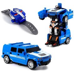 Робот радиоуправляемый «Внедорожник», трансформируется, световые и звуковые эффекты, микс Россия