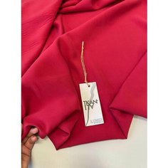 Ткань Плательно-костюмная однотонная купро с нейлоном, 1 м. Noname