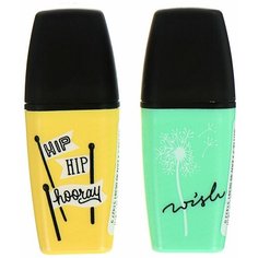 Текстовыделитель STABILO "Boss Mini PastelLove", ассорти В пластиковой банке, линия 2-5 мм, 07/50-07, 50 штук, 152227