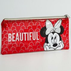 Disney Пенал мягкий, 10х21 см, Минни Маус