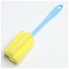 Крошка Я Ершик по уходу за детскими бутылочками, цвет микс