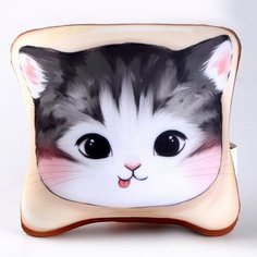 Антистресс подушка Котик-хлебушек Китай